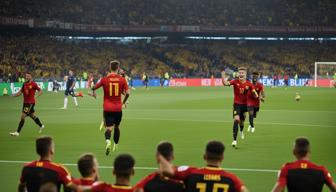 Belgien gewinnt gegen Rumänien bei der EM dank Blitztor von De Bruyne