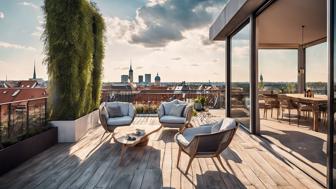 Dachterrassenwohnungen: Traumhaftes Wohnen über den Dächern der Stadt