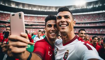 Junge aus Portugal macht Selfie mit Ronaldo - und hat Erfolg