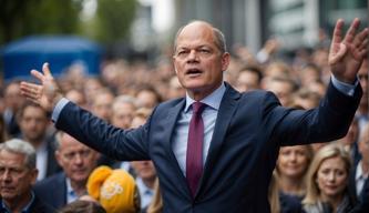 Olaf Scholz fordert Konservative vor der Europawahl zur klaren Distanzierung von der extremen Rechten auf