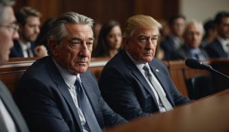 Robert De Niro erscheint beim Schweigegeld-Prozess von Donald Trump