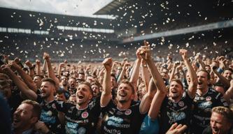 St. Pauli und Holstein Kiel feiern ausgelassen ihren Bundesliga-Aufstieg