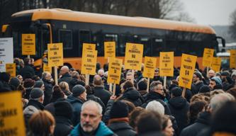 Streiks bei privaten Bus-Unternehmen in Hessen ab Freitag