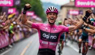 Tadej Pogacar sichert sich den Sieg bei Giro d'Italia