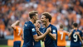 Zwei Bundesliga-Spieler aus den Niederlanden und Kanada treffen bei klarem Oranje-Sieg